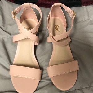 Pink wedges